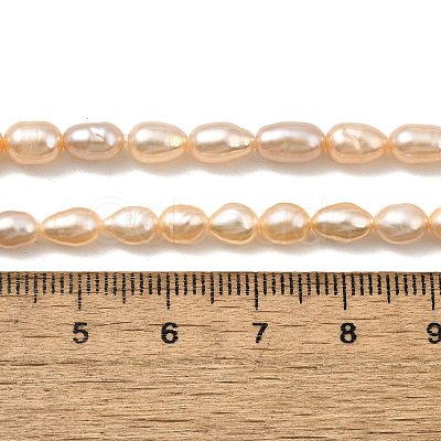 Natural Cultured Freshwater Pearl Beads Strands PEAR-I007-01P-02-1