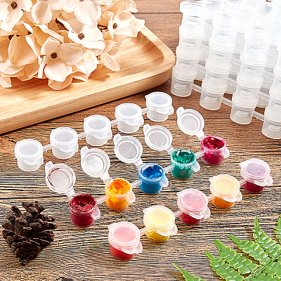 Plastic Paint Pots Strips DIY-PH0027-10-1