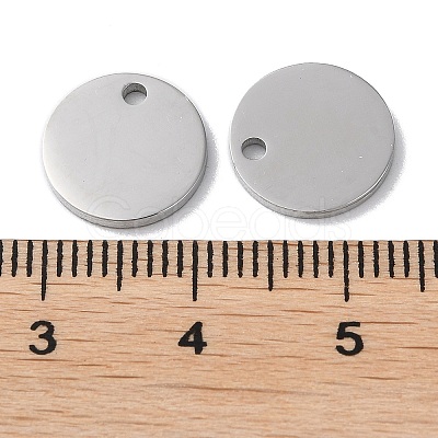 Non-Tarnish 304 Stainless Steel Charms STAS-Q308-09F-P-1