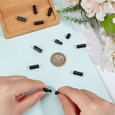 12Pcs Stainless Steel Screw Clasps STAS-BC0004-25A-1