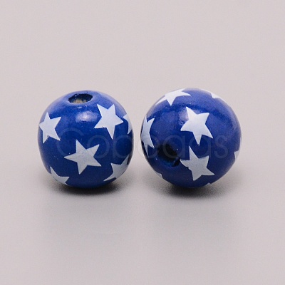 Wooden Beads WOOD-WH0015-94-1