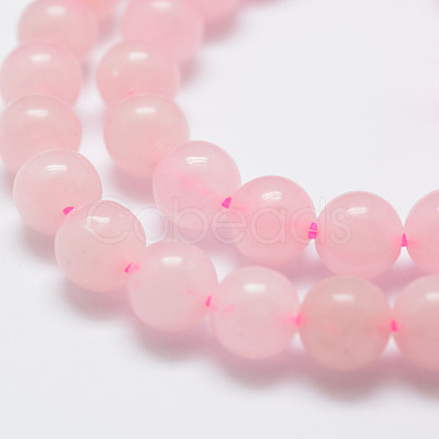 Natural Rose Quartz Bead Strands X-G-G664-01-1