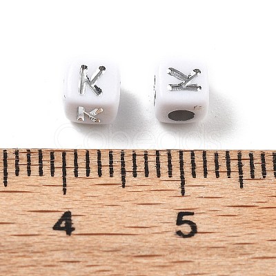 Opaque Acrylic Beads OACR-D282-06K-1