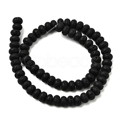 Natural Lava Rock Beads Strands G-A280-A18-02-1