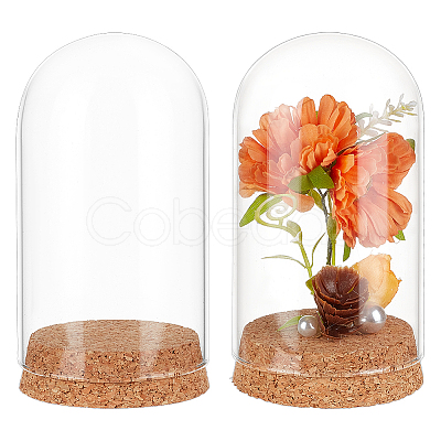 Glass Dome Cover DJEW-WH0043-64A-1