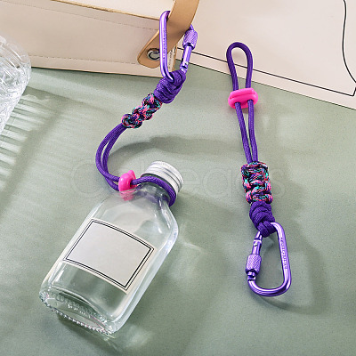 Polyester Cord Ropes Pendant Decorations HJEW-TADJ0022-02B-1