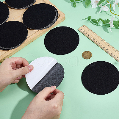 30Pcs Self-adhesive Felt Pad DIY-PH0034-88B-1
