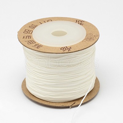 Nylon Braided Cord for Jewelry Making Macrame Craft NWIR-N003-0.6mm-05L-1