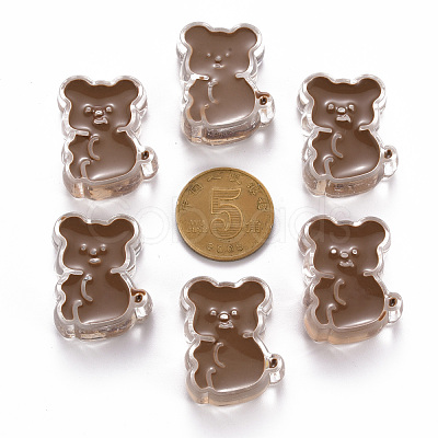 Transparent Acrylic Beads MACR-S374-07A-01-1