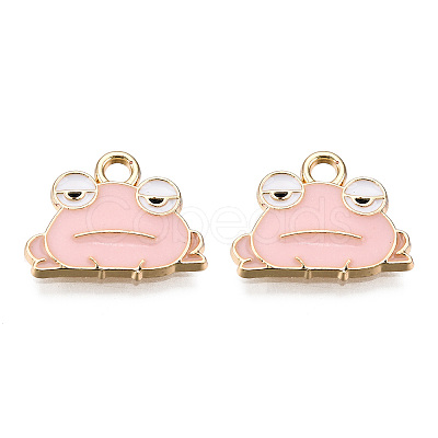 Eco-Friendly Zinc Alloy Pendants LS-ENAM-R051-13-02G-NR-1