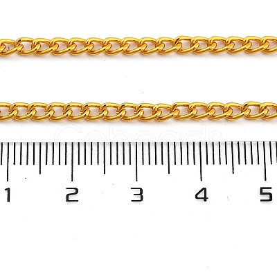 Unwelded Aluminum Curb Chains CHA-XCP0001-07-1
