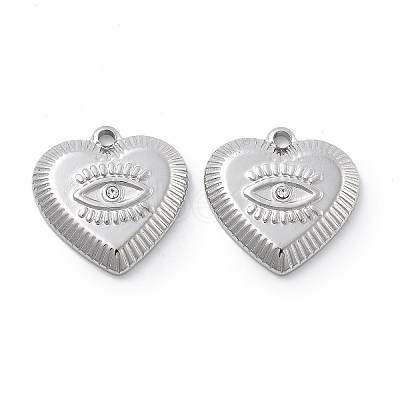 304 Stainless Steel Pendants STAS-Z121-56P-1