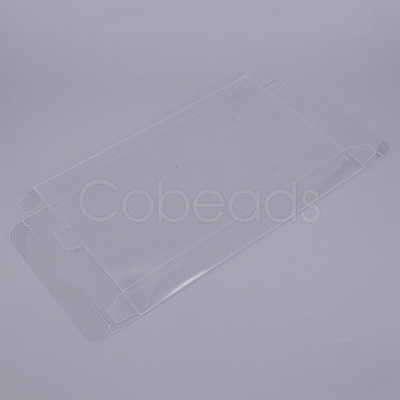 Transparent PVC Box Candy Treat Gift Box CON-WH0074-10C-1