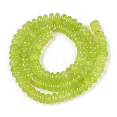 Dyed Natural White Jade Beads Strands X-G-T139-59A-12-1