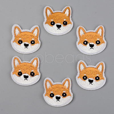 Computerized Embroidery Cloth Iron on/Sew on Patches DIY-S040-065A-1