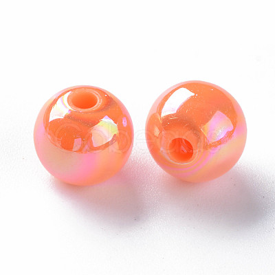 Opaque Acrylic Beads MACR-S370-D10mm-A11-1