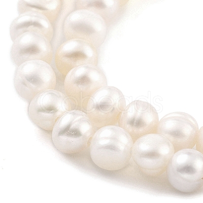 Natural Cultured Freshwater Pearl Beads Strands LS-PEAR-C003-39-1