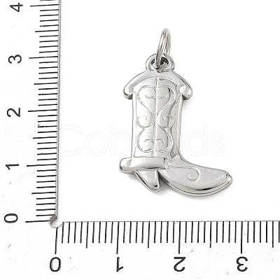 304 Stainless Steel Pendants FIND-T075-02P-1