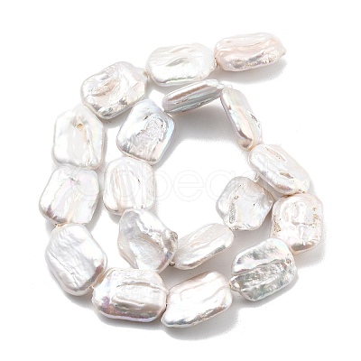 Natural Baroque Keshi Pearl Beads Strands PEAR-P064-01F-06A-01-1