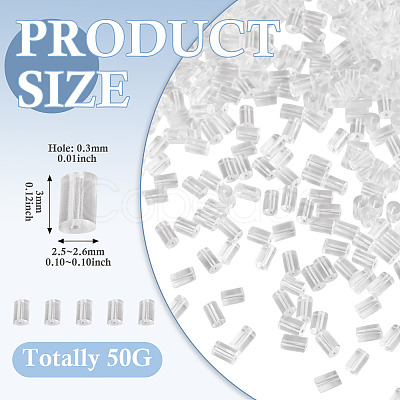 50G Plastic Full-covered Ear Nuts FIND-TADJ0001-28-1
