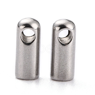 Tarnish Resistant 304 Stainless Steel Cord Ends STAS-H153-03E-P-1