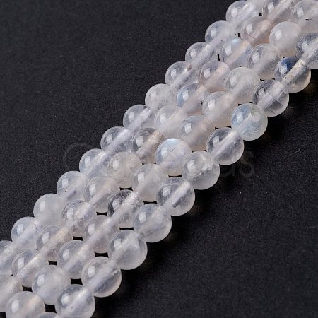 Natural Rainbow Moonstone Beads Strands G-I249-B04-04-1