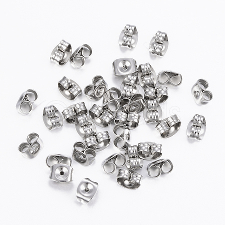 Tarnish Resistant 304 Stainless Steel Ear Nuts X-STAS-H413-01P-1