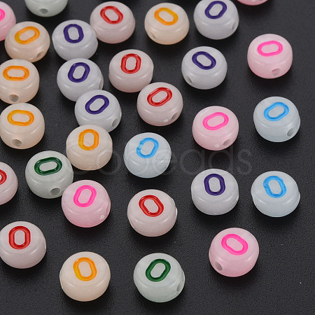 Acrylic Beads MACR-N008-58O-1