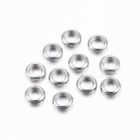 Tarnish Resistant 304 Stainless Steel Spacer Beads STAS-H376-53-1