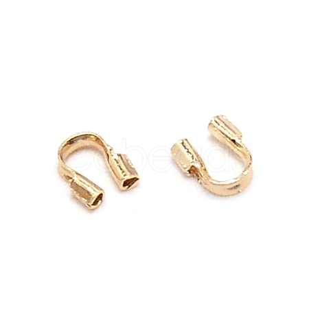 Brass U-Type Wire Guardian KK-WH0049-08G-1