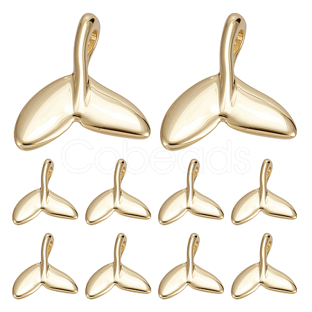 10Pcs Eco-Friendly Brass Charms KK-ME0003-39-1