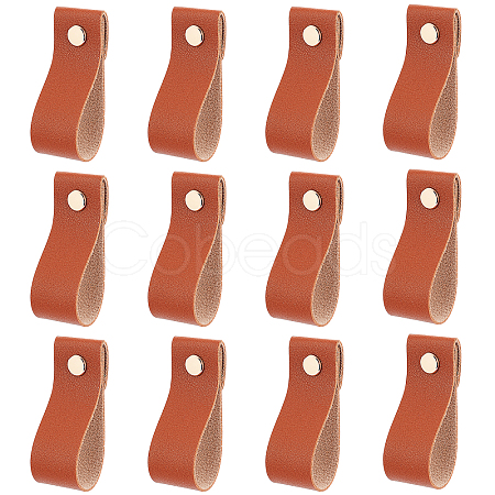 Rectangle Leather Drawer Handles AJEW-WH0251-77D-1