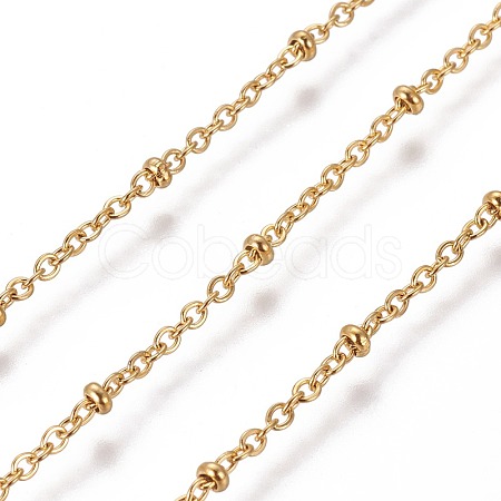 304 Stainless Steel Cable Chains CHS-E018-07G-1