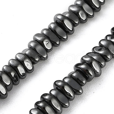 Electroplated Synthetic Non-magnetic Hematite Beads Strands G-I364-B01-02-1