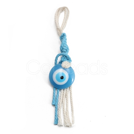 Plastic Turkey Evil Eye Pendants Decorations PW23040406366-1