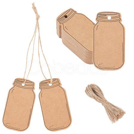 Kraft Paper Price Tags DIY-WH0591-310-1