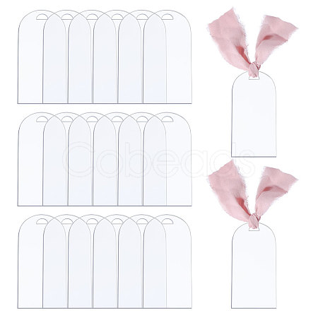 20Pcs Blank Acrylic Signs AJEW-CA0004-39-1