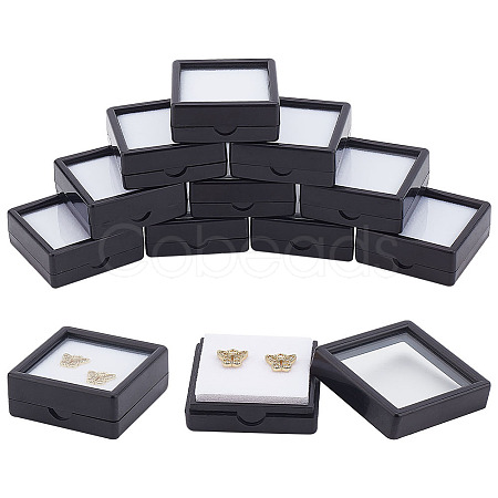 Plastic Jewelry Organizer Box CON-WH0087-77B-1