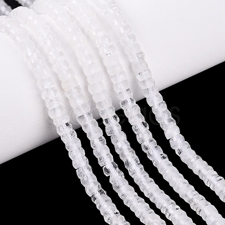 Natural Quartz Crystal Beads Strands LS-G-Q606-46A-18-1