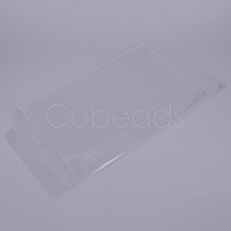 Transparent PVC Box Candy Treat Gift Box CON-WH0074-10C-1