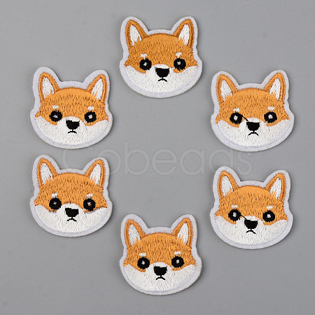 Computerized Embroidery Cloth Iron on/Sew on Patches DIY-S040-065A-1