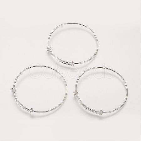 Adjustable Brass Expandable Bangle Making KK-H176-S-1