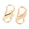 Zinc Alloy DIY Bags Adjustable Clasps Accessories, Bags Buckle, Light Gold, 2.75x1.3x0.7cm