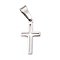 Tarnish Resistant 304 Stainless Steel Pendants, Hollow, Cross, Stainless Steel Color, 19.5x11x1.2mm, Hole: 3.5x7mm