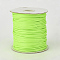 Eco-Friendly Korean Waxed Polyester Cord, Green Yellow, 0.5mm, about 169.51~174.98 Yards(155~160m)/Roll