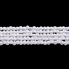 Glass Imitation Jade Beads Strands X-GLAA-H021-05-01-2