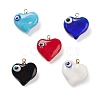 Handmade Evil Eye Lampwork Pendants LAMP-M015-03-1