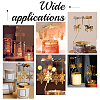 430 and 201 Stainless Steel Rotating Candlestick Tealight Candle Holder DJEW-WH0039-24G-6