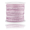 10Yards Polyester Lace Trim Ribbon OCOR-GF0004-83F-6