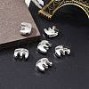 Letter Slider Beads for Watch Band Bracelet Making ALRI-O012-E-NR-4